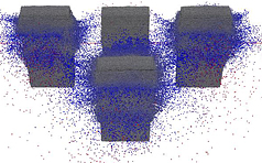 samadii/dem : claymore simulation (DEM simulation (CUDA), metariver technology, www.metariver.kr)